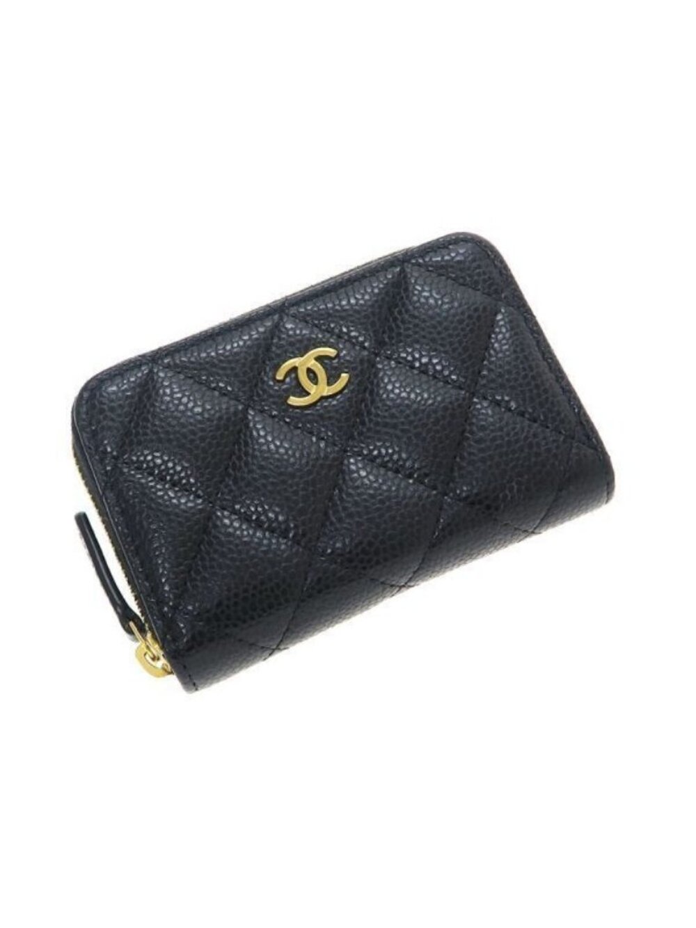 Chanel Caviar Quilted Coin Purse
